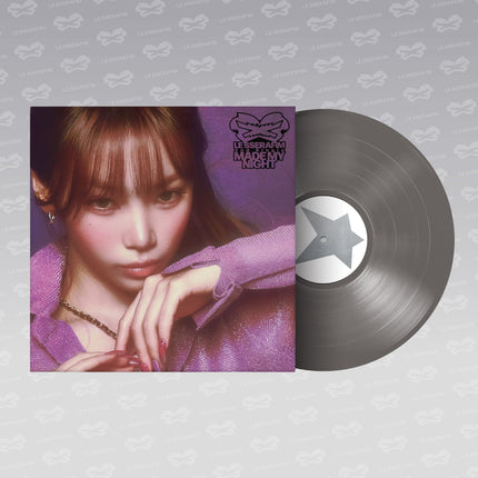 LE SSERAFIM - 2nd Single Album [Made My Night] Vinyl (CHIC SILVER Ver.)