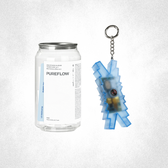 LE SSERAFIM - 2nd Studio Album ['PUREFLOW' pt.1] Mini Camera Ver. (Blue Ver.)