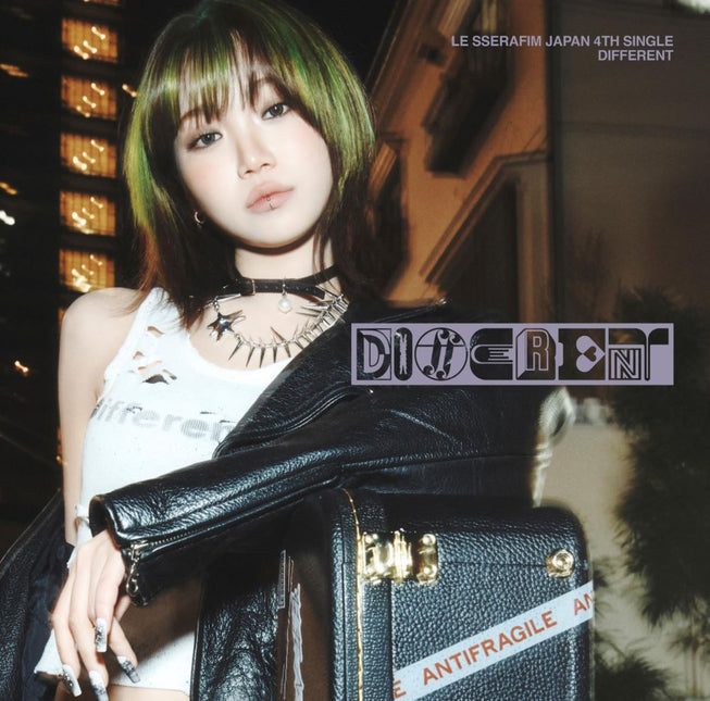 LE SSERAFIM - Japan 4th Single Album [DIFFERENT] SOLO JACKET CHAEWON Ver.