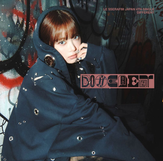 LE SSERAFIM - Japan 4th Single Album [DIFFERENT] SOLO JACKET EUNCHAE Ver.