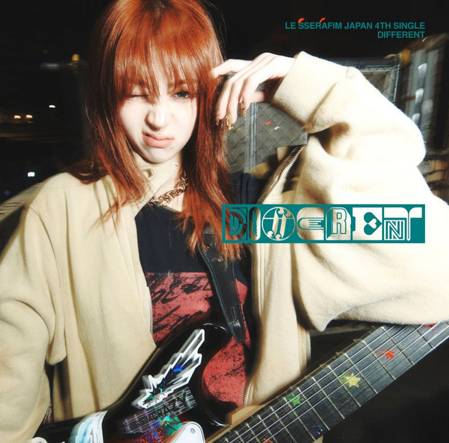 LE SSERAFIM - Japan 4th Single Album [DIFFERENT] SOLO JACKET YUNJIN Ver.