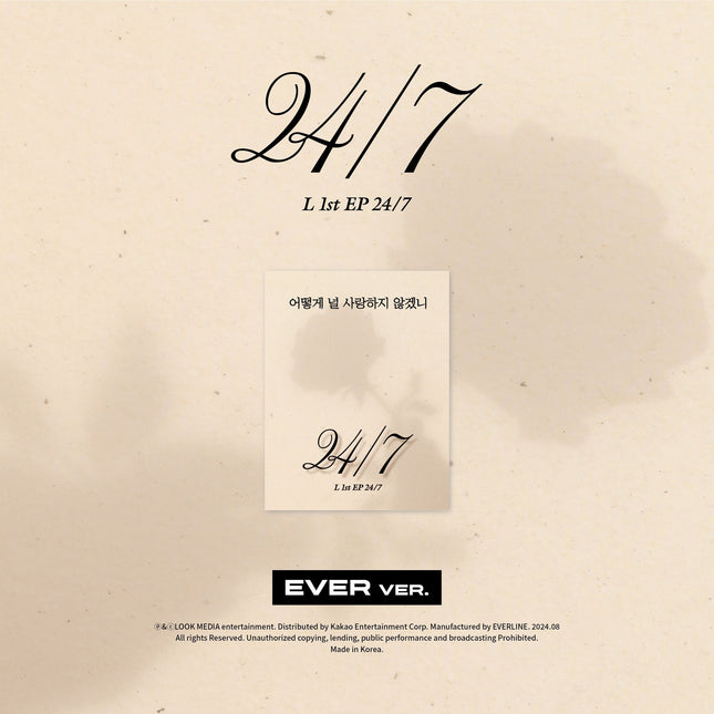 L - 1st EP [24/7] EVER Ver.