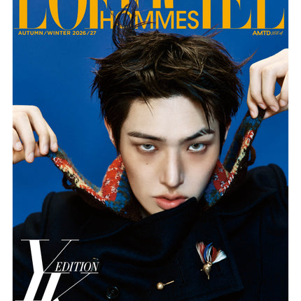 L'OFFICIEL HOMME - [2026, F/W] - Cover : ATEEZ MINGI TYPE C