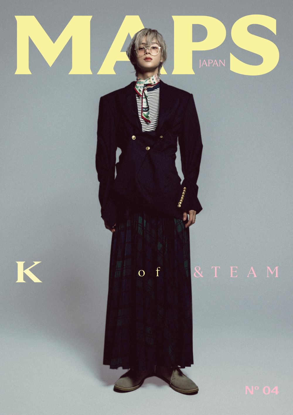 Kpop Album Wholesale MAPS JAPAN - MAPS JAPAN 2025 Spring No.04 Cover TEMA K TYPE B