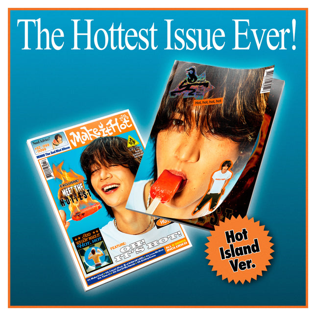 MINHO - 2nd Mini Album [Make it hot] Hot island Ver.