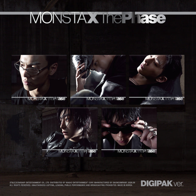 MONSTA X - EP [The Phase] DIGIPAK Ver.
