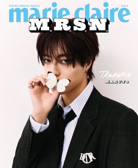 MRSN - [2025, marie claire special boy edition] - Cover : TREASURE HARUTO TYPE A