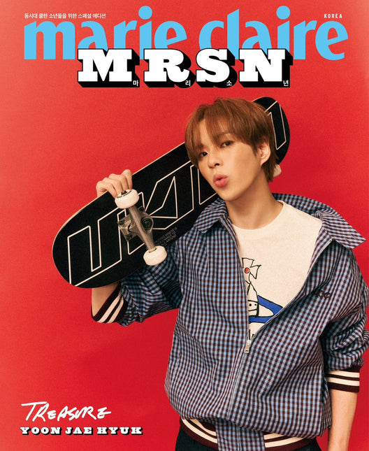 MRSN - [2025, marie claire special boy edition] - Cover : TREASURE YOON JAE HYUK TYPE I