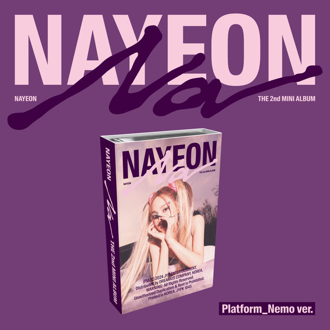 NAYEON (TWICE) - 2ND MINI ALBUM [NA] PLATFORM_NEMO Ver.