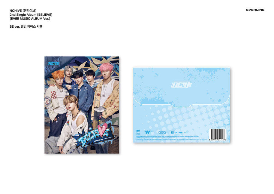 NCHIVE - 2nd Single Album [BELIEVE] Ever Ver. (BE Ver.)