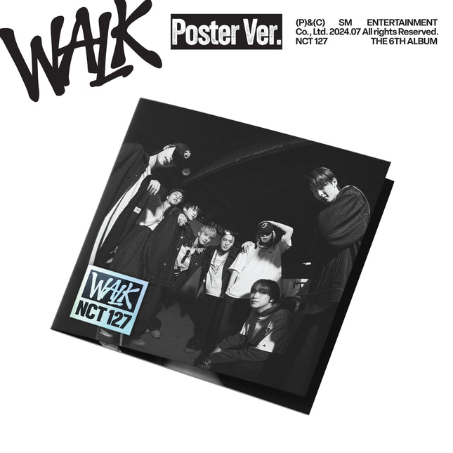 NCT 127 - 6th Album [WALK] Poster Ver.