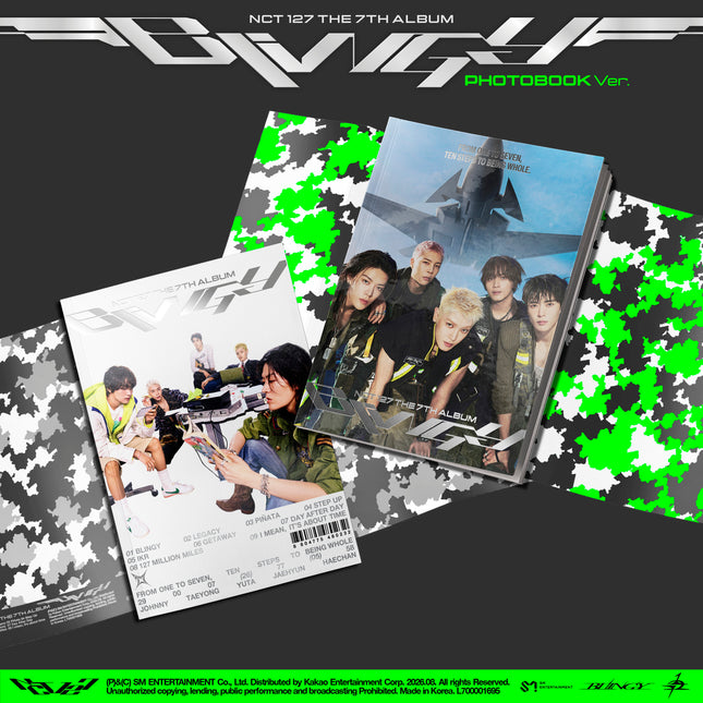 NCT 127 - 7th Album [BLINGY] Photobook Ver.