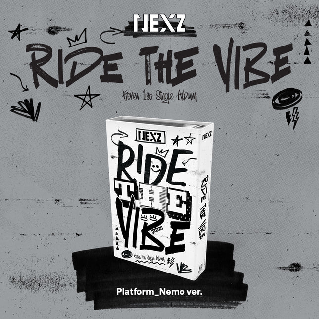 NEXZ - KOREA 1ST SINGLE ALBUM [RIDE THE VIBE] PLATFORM NEMO Ver.