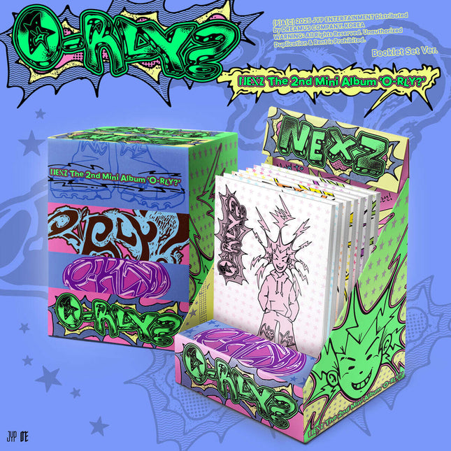 NEXZ - 2nd Mini Album [O-RLY?] Booklet Set Ver.