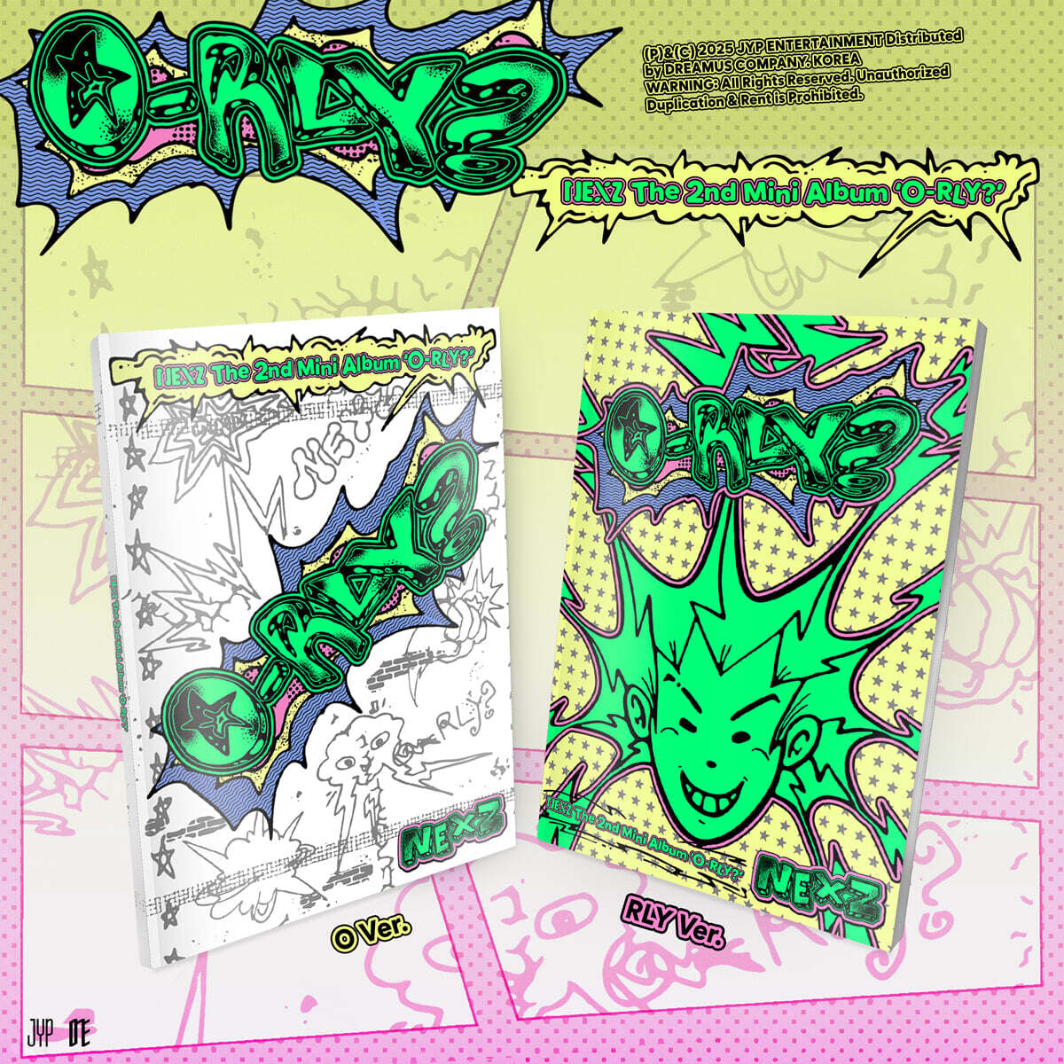 Kpop Album Wholesale NEXZ - 2nd Mini Album [O-RLY?] Standard Ver