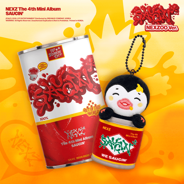 NEXZ - 4th Mini Album [SAUCIN'] NEXZOO Ver.