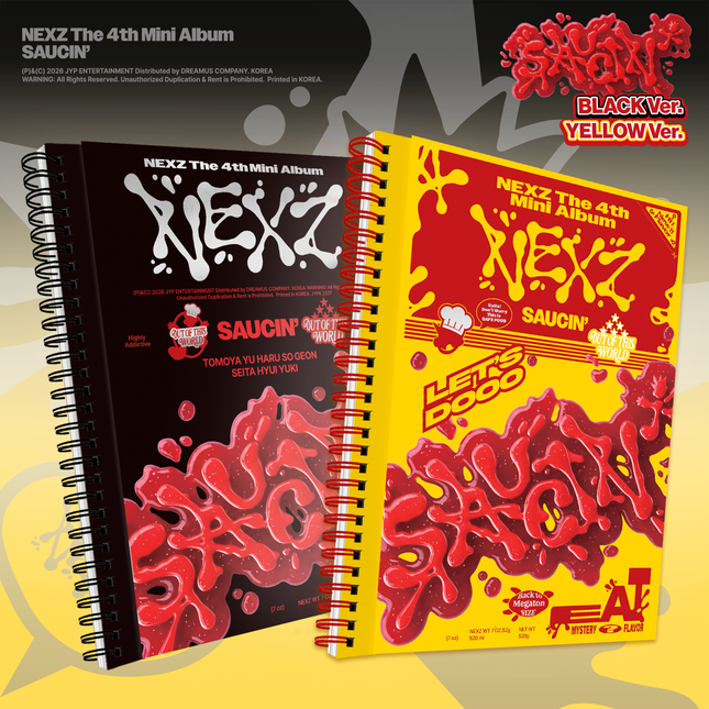 NEXZ - 4th Mini Album [SAUCIN']