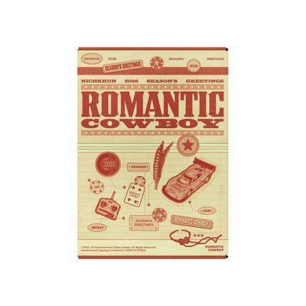 NICHKHUN - 2026 SEASON'S GREETINGS [ROMANTIC COWBOY]