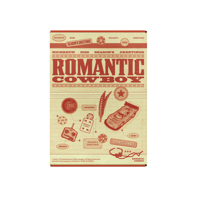 NICHKHUN - 2026 SEASON'S GREETINGS [ROMANTIC COWBOY]