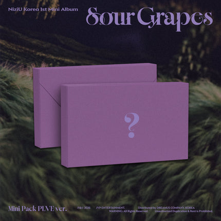 NiziU - 1st Mini Album [Sour Grapes] Mini Pack PLVE Ver.