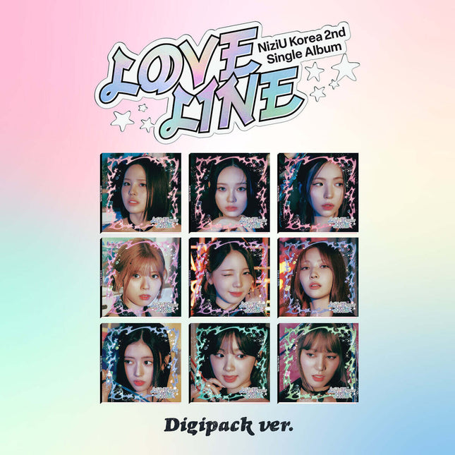 NiziU - Korea 2nd Single Album [LOVE LINE] Digipack Ver.