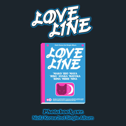 NiziU - Korea 2nd Single Album [LOVE LINE] Photobook Ver.