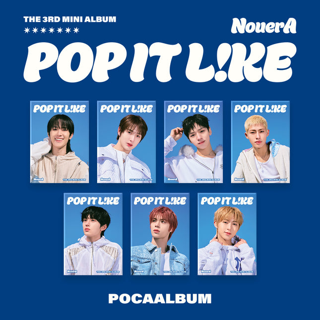 NouerA - 3rd Mini Album [POP IT LIKE] POCA Ver.