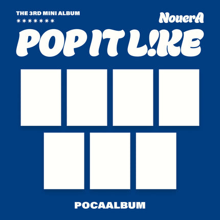 NouerA - 3rd Mini Album [POP IT LIKE] POCA Ver.