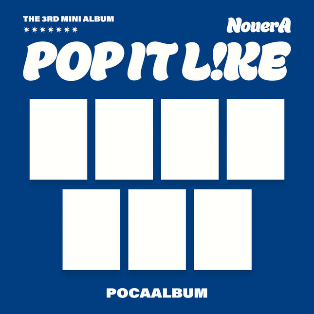 NouerA - 3rd Mini Album [POP IT LIKE] POCA Ver.