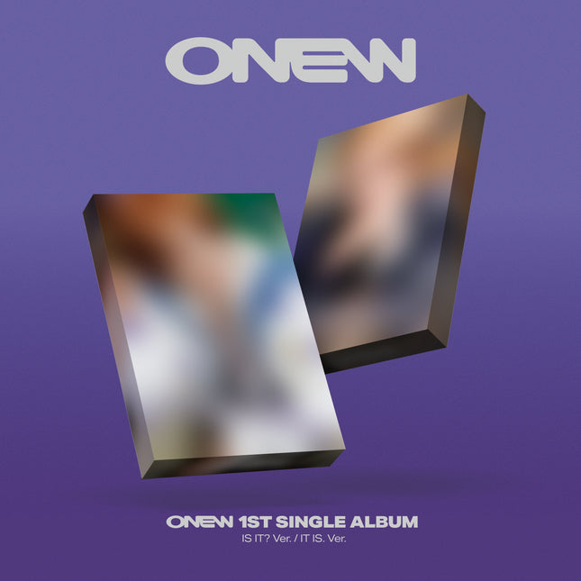 ONEW - 1st Single Album [착각] IS IT? Ver. (NEMO Ver.)