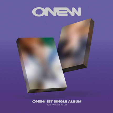 ONEW - 1st Single Album [착각] IT IS. Ver. (NEMO Ver.)