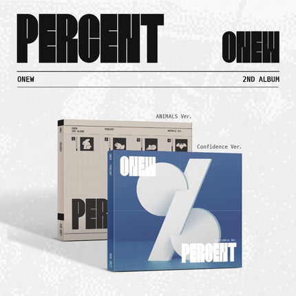 ONEW - 2nd Album [PERCENT] Digipack Ver.