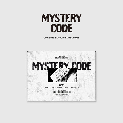 ONF - 2025 SEASON'S GREETINGS [MYSTERY CODE]