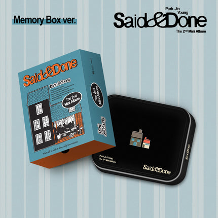 PARK JIN YOUNG - 2nd Mini Album [Said & Done] Memory Box Ver.