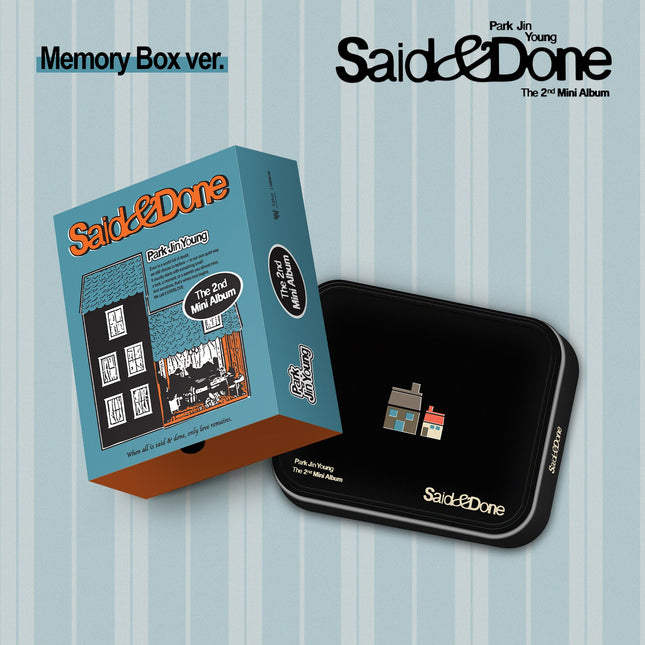 PARK JIN YOUNG - 2nd Mini Album [Said & Done] Memory Box Ver.