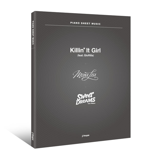 PIANO SHEET MUSIC : j-hope (Package)