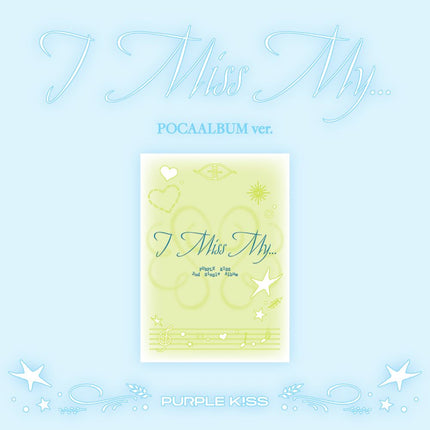 PURPLE KISS - 2nd Single Album [I Miss My...] POCA Ver.