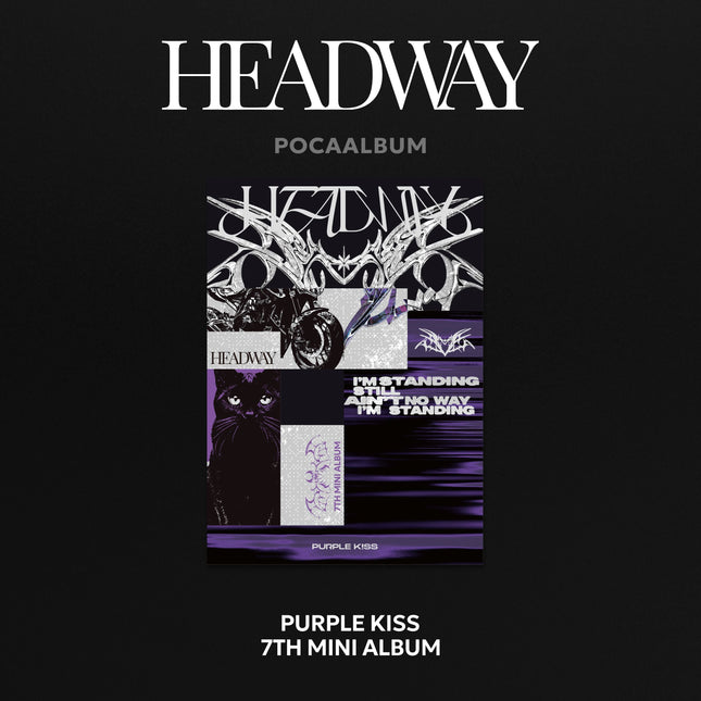 PURPLE KISS - 7th Mini Album [HEADWAY] POCAALBUM Ver.