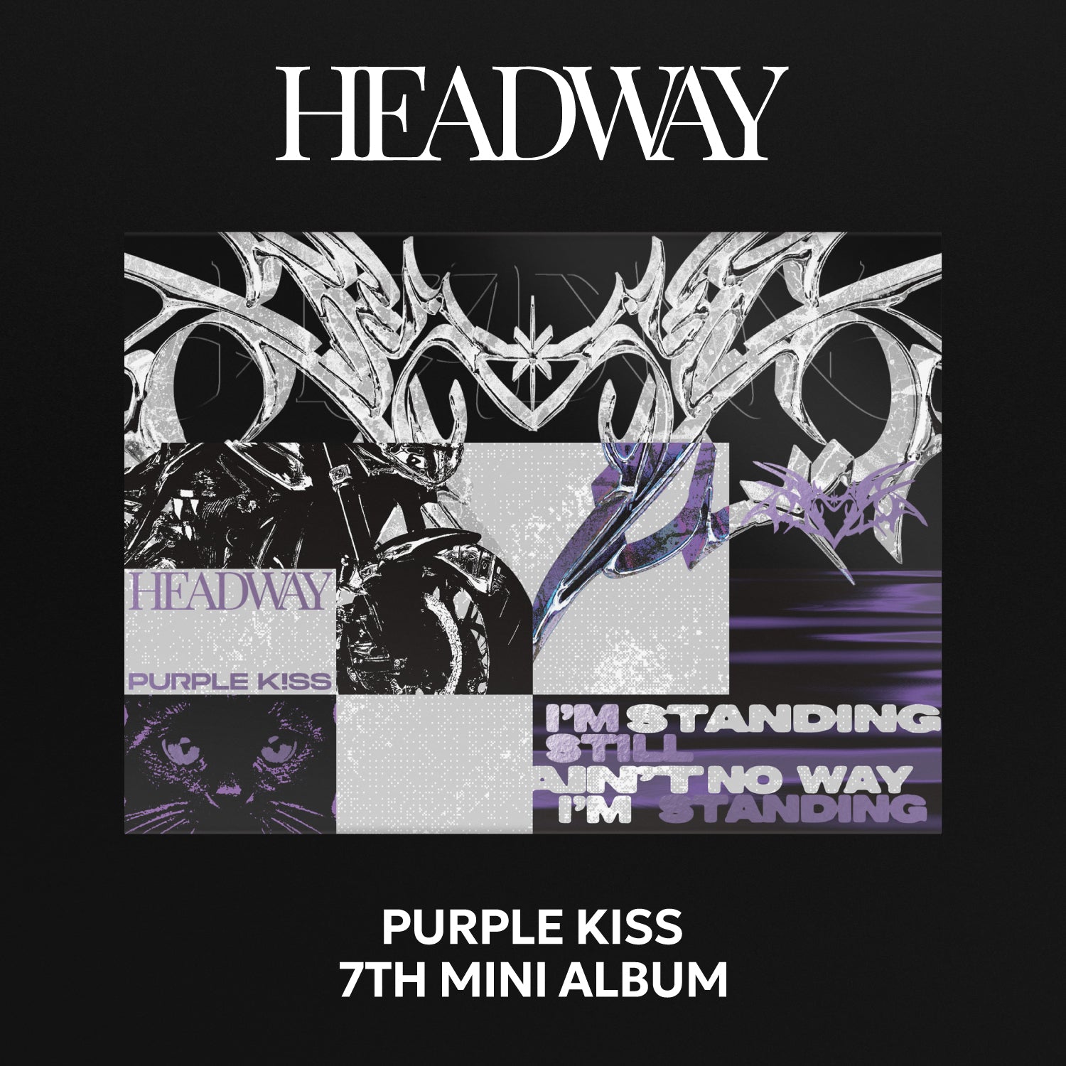 Kpop Album Wholesale PURPLE KISS - 7th Mini Album [HEADWAY