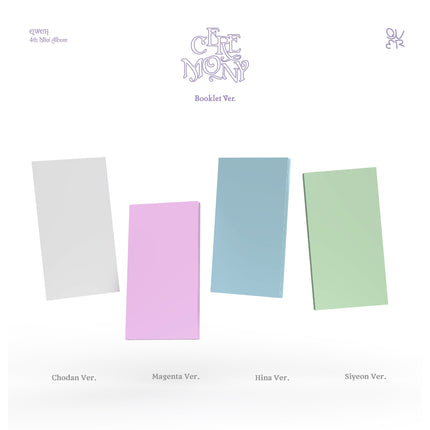 QWER - 4th Mini Album [CEREMONY] Booklet Ver.