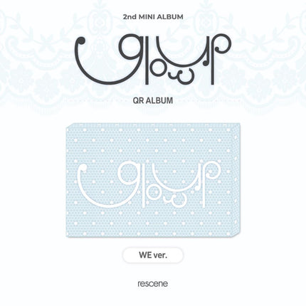 RESCENE - 2nd Mini Album [Glow Up] QR Ver. (WE Ver.)