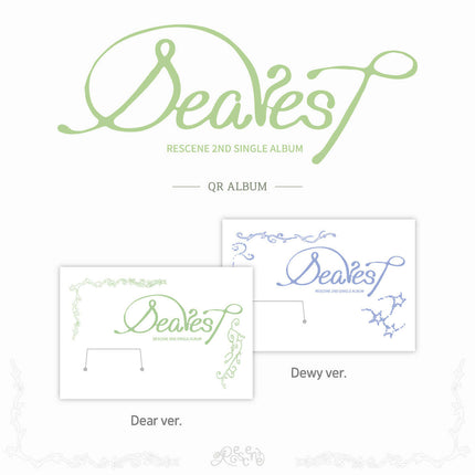 RESCENE - 2nd Single Album [Dearest] QR Ver.