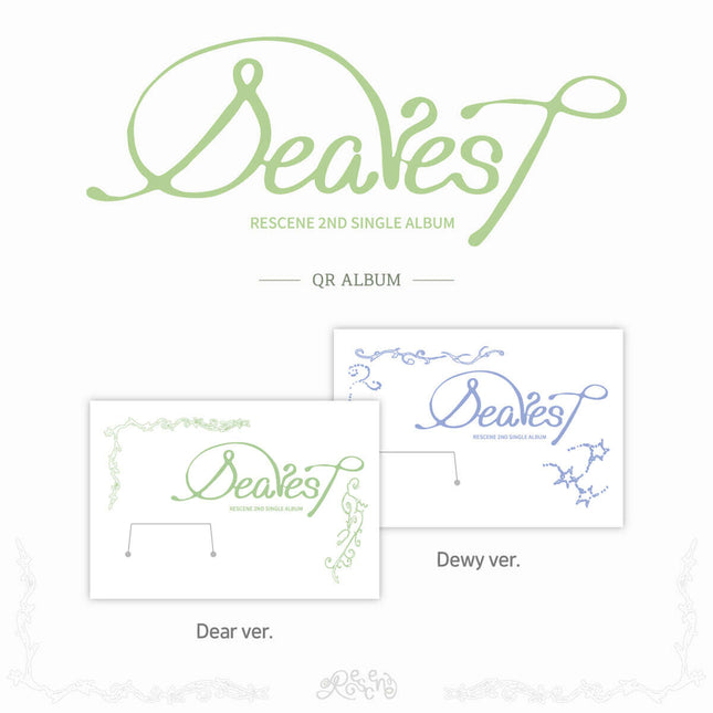 RESCENE - 2nd Single Album [Dearest] QR Ver.