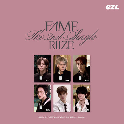 RIIZE - [Fame] EZL Transportation Card (Korea) SUNGCHAN Ver.