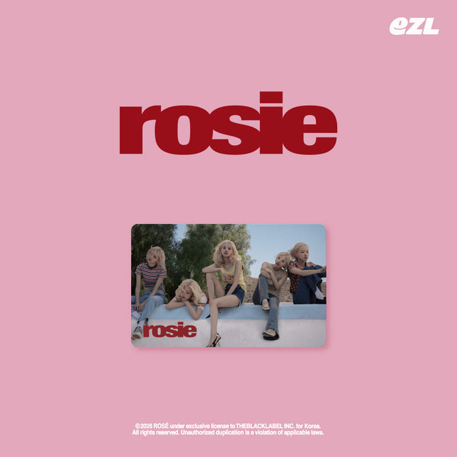 ROSÉ - [rosie] EZL Transportation Card (Korea) B Ver.