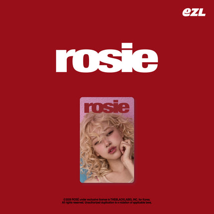 ROSÉ - [rosie] EZL Transportation Card (Korea) A Ver.