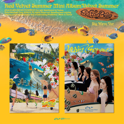 Red Velvet - Summer Mini Album [Velvet Summer] Big Wave Ver.
