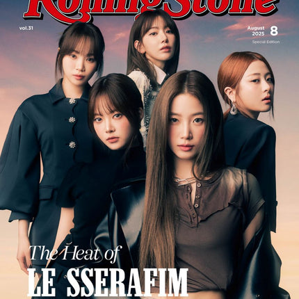 Rolling Stone Japan - [2025, August] - Cover : LE SSERAFIM