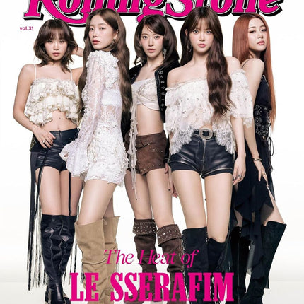 Rolling Stone Japan - [2025, August] - Cover : LE SSERAFIM
