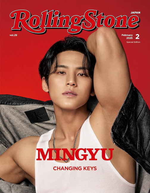 Rolling Stone Japan - [2025, February] - Cover : SEVENTEEN MINGYU